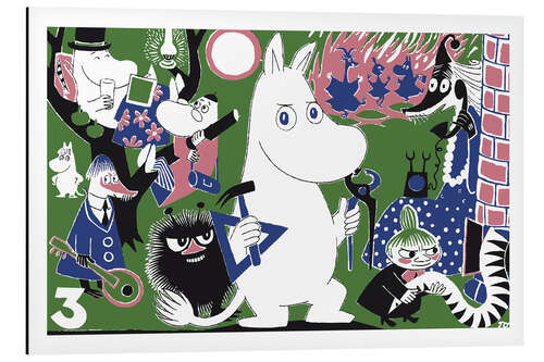 Cuadro de aluminio Moomin Stories