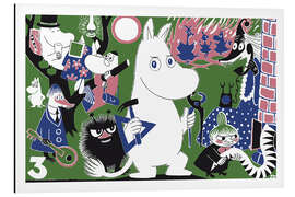 Aluminium print Moomin Stories