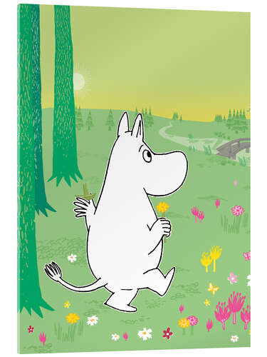 Acrylic print A Walk in Moominvalley