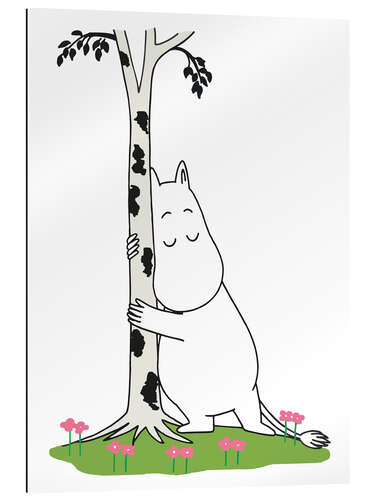 Gallery print Moomin loves nature