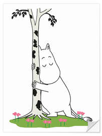 Autocolante decorativo Moomin loves nature