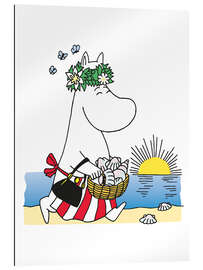 Gallery print Moominmamma at the beach