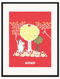 Gerahmter Kunstdruck Unter dem Birnenbaum