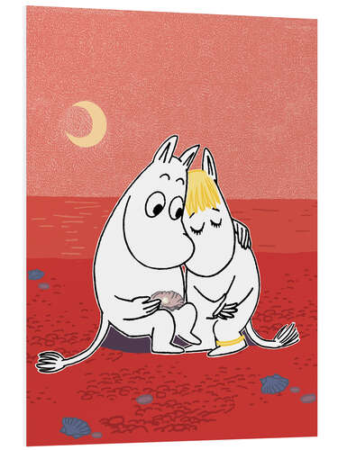 Stampa su PVC Moomins by moonlight