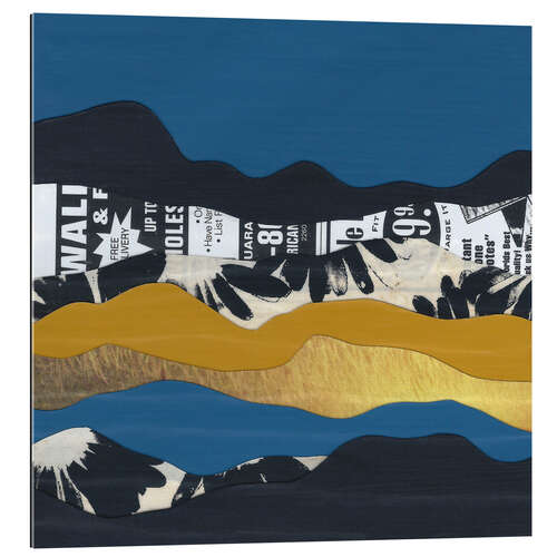 Gallery print Abstract Mountains II