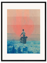 Framed art print Looking right into the Eye of the Summer