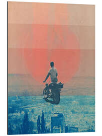 Magnettafel Blick direkt ins Auge des Sommers