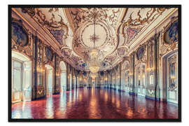 Gerahmter Kunstdruck Queluz