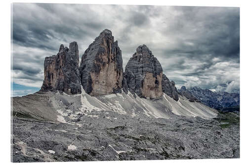 Akrylbilde Three Peaks