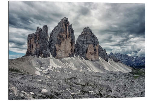 Quadro em plexi-alumínio Three Peaks