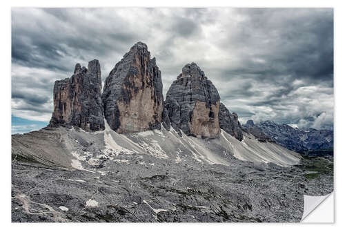 Vinilo para la pared Three Peaks