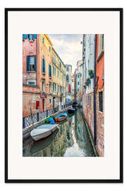Gerahmter Kunstdruck Ruhiges Venedig