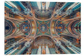 Foam board print Notre-Dame of Fourviere Ceiling