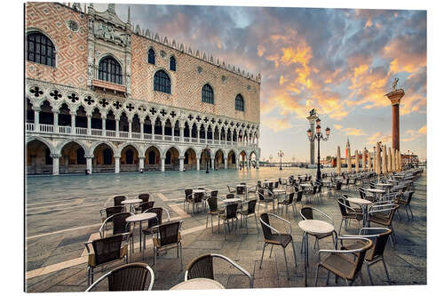 Quadro em plexi-alumínio Piazza San Marco