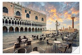 Selvklebende plakat Piazza San Marco