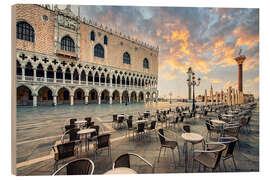 Holzbild Piazza San Marco