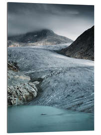 Gallery Print Rhonegletscher in der Schweiz