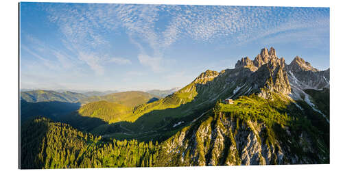 Cuadro de plexi-alu Big bishop's hat at sunrise