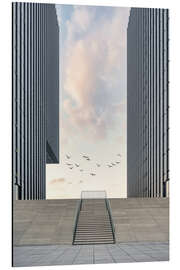 Magnettafel Hafenspitze Düsseldorf