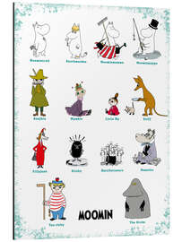 Magnettafel We are the Moomins