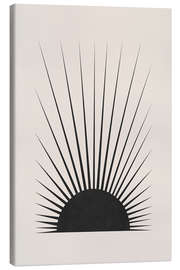 Canvas print Minimal Sun