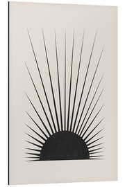 Magnettafel Minimale Sonne