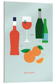 Gallery print Aperol Spritz ingredients