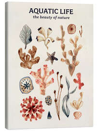 Stampa su tela Aquatic Life - The beauty of nature II