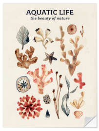 Sticker mural Aquatic Life - The beauty of nature II