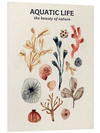 Quadro em PVC Aquatic Life - The beauty of nature I