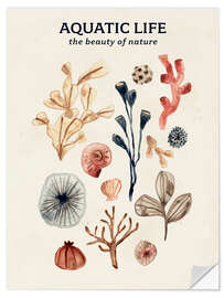 Wall sticker Aquatic Life - The beauty of nature I