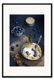 Gerahmter Kunstdruck Frühstück