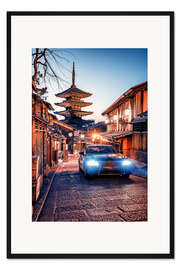 Gerahmter Kunstdruck Moderne vs. Tradition