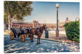 Acrylic print Plaza De Espana