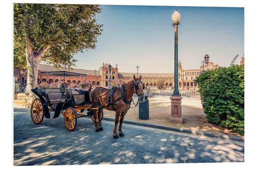 Tableau en PVC Plaza De Espana