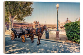 Holzbild Plaza De Espana