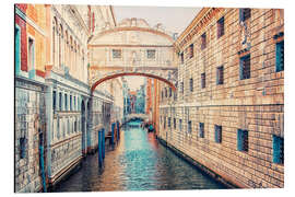 Aluminium print Bridge of Sighs