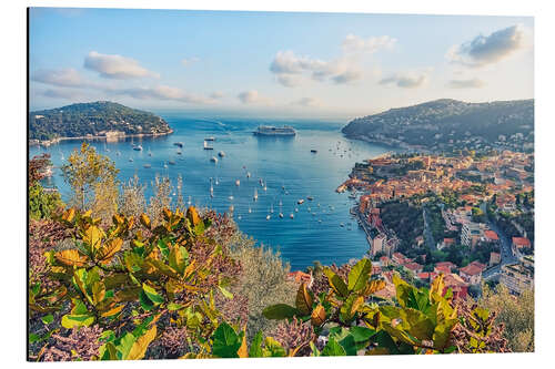 Tableau en aluminium Villefranche Sur Mer