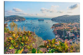 Quadro em alumínio Villefranche Sur Mer