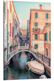 Aluminium print Venice Canal