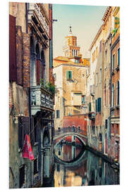 Foam board print Venice City