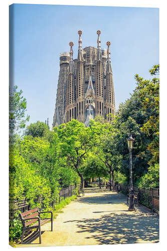 Leinwandbild Sagrada Familia