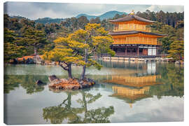 Stampa su tela Kinkaku-ji