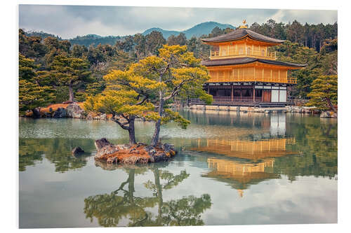 Foam board print Kinkaku-ji