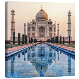 Lærredsbillede  Taj Mahal - Manjik Pictures