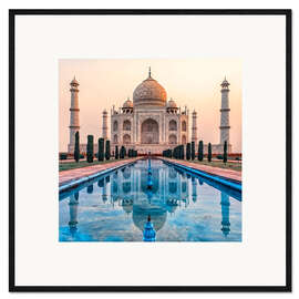 Gerahmter Kunstdruck Taj Mahal