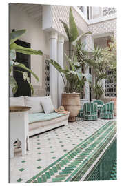 Gallery print Tropical riad