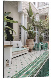 Magnettafel Tropisches Riad