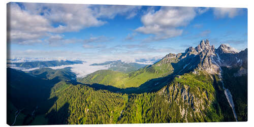 Quadro em tela Large Bischofsmütze with Hofpürglhütte