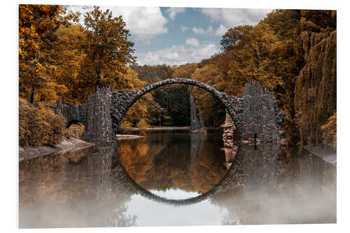 Tableau en PVC Devil Bridge in Kremlau